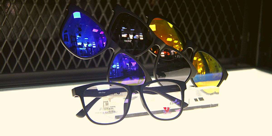 Clip on Glasses (PCHW903C2) - glassesmx