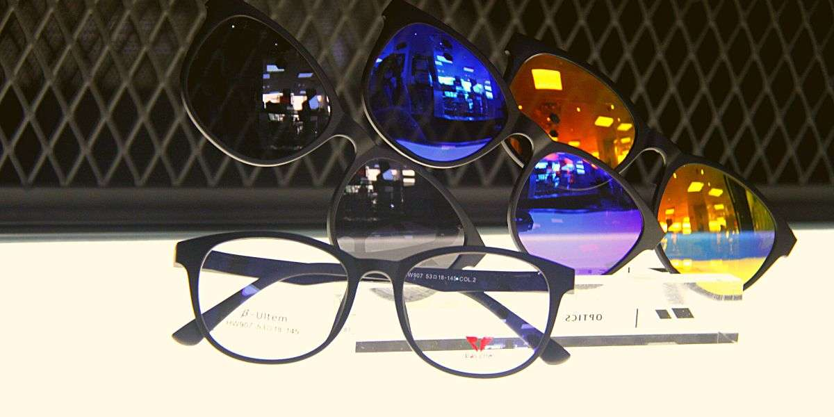 Clip On Glasses (PCHW907C2) - glassesmx