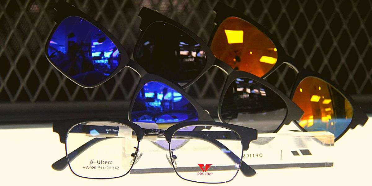 Clip On Glasses (PCHW926C2) - glassesmx